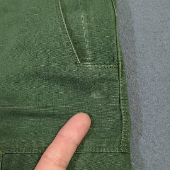 Vertx Pants Men's 38x30 Fits 35x29 Green Ripstop Cargo Outdoor Hiking Camp Flaws - Picture 9 of 16